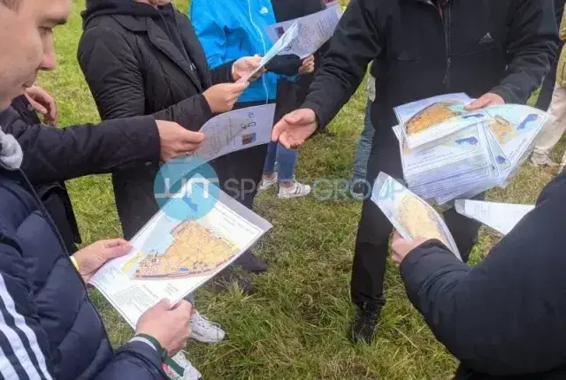 Команда квеста с картой